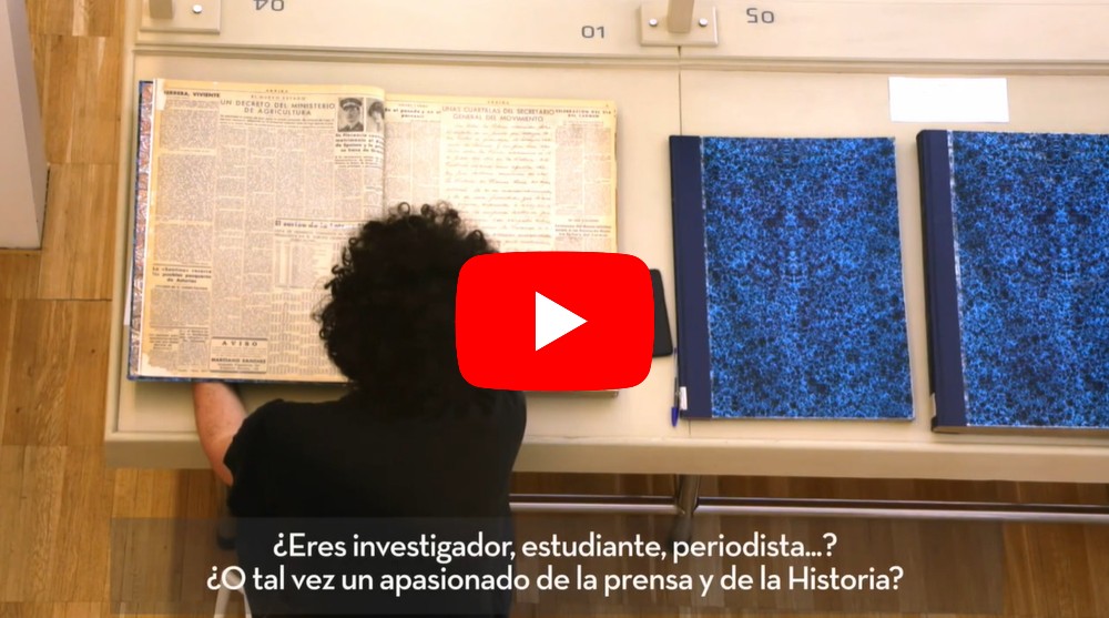 Video de la Biblioteca Virtual de Prensa Histórica